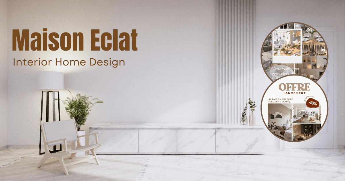 Maison Eclat — Social Media Design + Branding case study for Maison Eclat